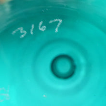 Load image into Gallery viewer, RARE 1950s DANISH Holmegaard Art Glass Bottle Shaped Vase by Per Lutken. Etched signature to the base. 11 inches
