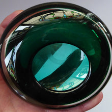 Load image into Gallery viewer, SPACE AGE Shallow Glass Bowl. Probably DANISH and Designed by Per Lutken
