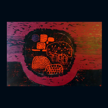 Load image into Gallery viewer, SCOTTISH ART. "Present Island" by Colin Maclean. Original Screenprint. Signed and dated 1965
