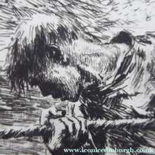 Load image into Gallery viewer, Arthur Briscoe Flooded Decks Drypoint Etching 1931
