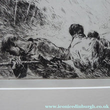 Load image into Gallery viewer, Arthur Briscoe Flooded Decks Drypoint Etching 1931
