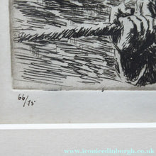 Load image into Gallery viewer, Arthur Briscoe Flooded Decks Drypoint Etching 1931
