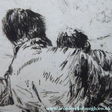 Load image into Gallery viewer, Arthur Briscoe Flooded Decks Drypoint Etching 1931
