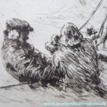 Load image into Gallery viewer, Arthur Briscoe Flooded Decks Drypoint Etching 1931
