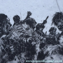 Load image into Gallery viewer, MARINE ART. Arthur Briscoe (1873 - 1943). Etching entitled: The Fight. Signed and dated  1936
