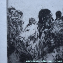 Load image into Gallery viewer, MARINE ART. Arthur Briscoe (1873 - 1943). Etching entitled: The Fight. Signed and dated  1936
