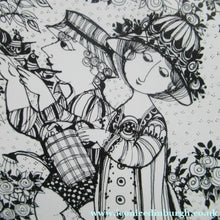 Load image into Gallery viewer, Bjorn Wiiblad Wall Plate Massive 14 inches Seasons Rosenthal
