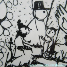 Load image into Gallery viewer, Massive 14 Inch Bjorn Wiinblad Wall Plate Seasons Winter
