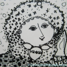 Load image into Gallery viewer, Massive 14 Inch Bjorn Wiinblad Wall Plate Seasons Winter
