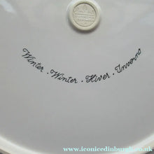 Load image into Gallery viewer, Massive 14 Inch Bjorn Wiinblad Wall Plate Seasons Winter 
