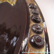 Load image into Gallery viewer, 1960s Art Pottery Bowl Prince on Horseback. Signed Salter Saltar 1966
