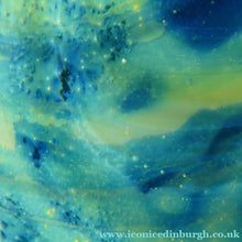 Load image into Gallery viewer, MASSIVE 1970s Mdina Glass Paperweight. XL Vintage Sea and Sand MAGNUM SIZE Weight
