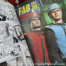 Load image into Gallery viewer, JOB LOT. Huge Collection of GERRY ANDERSON FAB Fan Club Magazine in Red Binders
