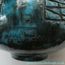 Load image into Gallery viewer, Vintage 1960s West German BRUSTALIST Bottle Vase. Uberlacker Ceramics / U-keramik
