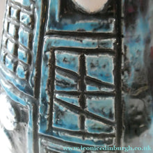 Load image into Gallery viewer, Vintage 1960s West German BRUSTALIST Bottle Vase. Uberlacker Ceramics / U-keramik
