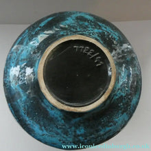 Load image into Gallery viewer, Vintage 1960s West German BRUSTALIST Bottle Vase. Uberlacker Ceramics / U-keramik
