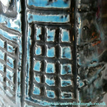 Load image into Gallery viewer, Vintage 1960s West German BRUSTALIST Bottle Vase. Uberlacker Ceramics / U-keramik
