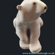 Load image into Gallery viewer, Vintage Russian / LOMONOSOV Imperial Porcelain Factory White POLAR Bear. Height 10 1/2 inches 
