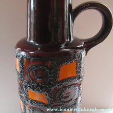 Load image into Gallery viewer, West German Scheurich 409-52 Fat Lava Floor Massive Vase 
