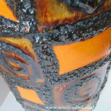 Load image into Gallery viewer, West German Scheurich 409-52 Fat Lava Floor Massive Vase 
