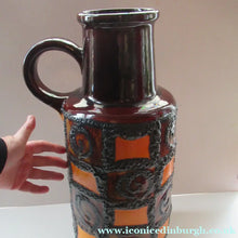 Load image into Gallery viewer, West German Scheurich 409-52 Fat Lava Floor Massive Vase 
