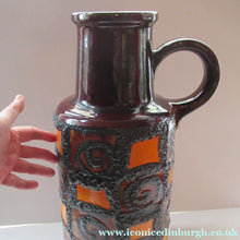 Load image into Gallery viewer, West German Scheurich 409-52 Fat Lava Floor Massive Vase 
