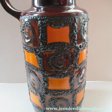 Load image into Gallery viewer, West German Scheurich 409-52 Fat Lava Floor Massive Vase 
