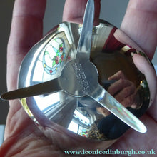 Load image into Gallery viewer, MATCHING PAIR of Danish Square Shaped Small Silver Plate Taper Berg Candle Holders
