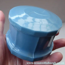 Load image into Gallery viewer, Max Factor ART DECO Blue Plastic / Celluloid Powder Box Cover
