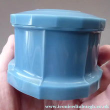 Load image into Gallery viewer, Max Factor ART DECO Blue Plastic / Celluloid Powder Box Cover
