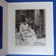 Load image into Gallery viewer, Original Pencil Signed Etching: William Lee Hankey. Preparing the Meal; 1920s

