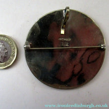 Load image into Gallery viewer, Fabulous Large SUN FACE BROOCH Vintage Mexican Silver
