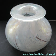 Load image into Gallery viewer, MIchael Harris Vintage Isle of Wight White Globular Vase
