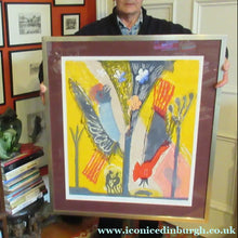 Load image into Gallery viewer, Michael Rothenstein 1980s Colour Woodcut. Pencil Signed The Garden I
