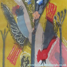 Load image into Gallery viewer, Michael Rothenstein 1980s Colour Woodcut. Pencil Signed The Garden I
