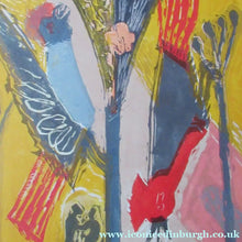 Load image into Gallery viewer, Michael Rothenstein 1980s Colour Woodcut. Pencil Signed The Garden I
