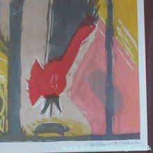 Load image into Gallery viewer, Michael Rothenstein 1980s Colour Woodcut. Pencil Signed The Garden I
