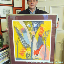 Load image into Gallery viewer, Michael Rothenstein 1980s Colour Woodcut. Pencil Signed The Garden I
