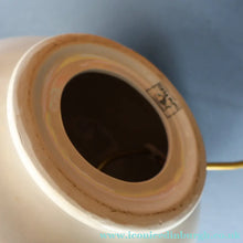 Load image into Gallery viewer, MID-CENTURY:  Highly Collectable. Matched Pair of White CASA PUPO Bulbous Ceramic Lamps. Each with stamp on base
