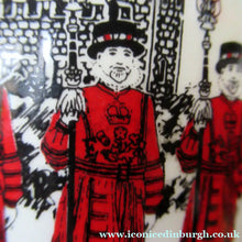 Load image into Gallery viewer, 1980s MIDWINTER POTTERY. Rare LONDON SCENES Mugs. Beefeaters at the Tower of London

