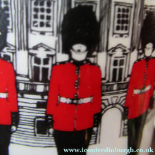 Load image into Gallery viewer, 1980s MIDWINTER POTTERY. Rare LONDON SCENES Mugs. Guardsmen at Buckingham Palace, London
