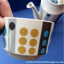 Load image into Gallery viewer, 1960s Midwinter Queensberry Shape Polka Dot Pattern Called Tempo
