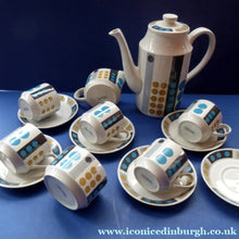 Load image into Gallery viewer, 1960s Midwinter Queensberry Shape Polka Dot Pattern Called Tempo

