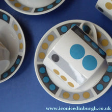 Load image into Gallery viewer, 1960s Midwinter Queensberry Shape Polka Dot Pattern Called Tempo
