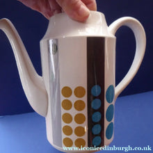 Load image into Gallery viewer, 1960s Midwinter Queensberry Shape Polka Dot Pattern Called Tempo
