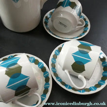 Load image into Gallery viewer, 1960s Midwinter Queensberry Shape Geometric Pattern Called Citrus
