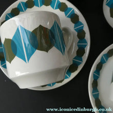 Load image into Gallery viewer, 1960s Midwinter Queensberry Shape Geometric Pattern Called Citrus
