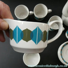 Load image into Gallery viewer, 1960s Midwinter Queensberry Shape Geometric Pattern Called Citrus
