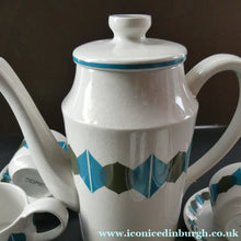 Load image into Gallery viewer, 1960s Midwinter Queensberry Shape Geometric Pattern Called Citrus

