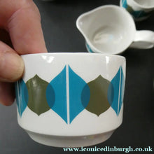 Load image into Gallery viewer, 1960s Midwinter Queensberry Shape Geometric Pattern Called Citrus
